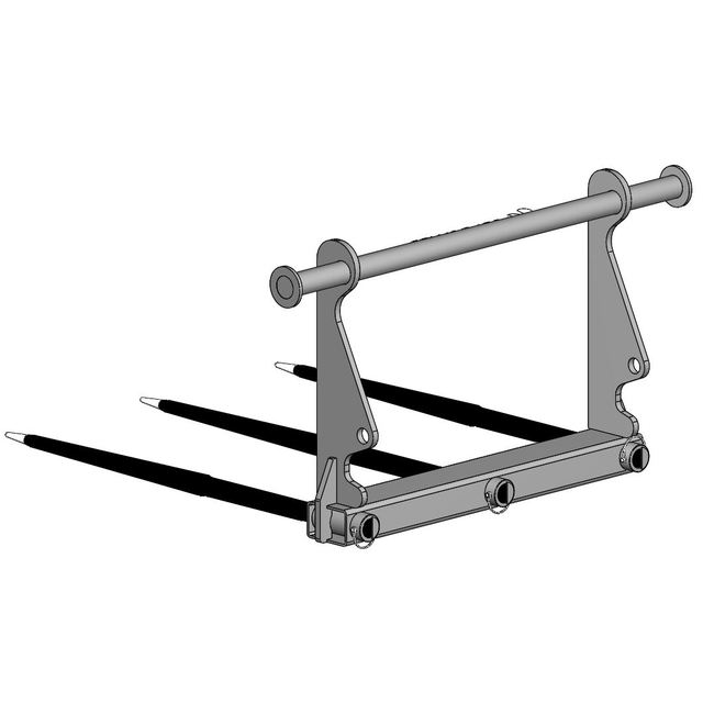 Pic'balle Attelage Mailleux avec 3 Dents 1100X40 Percee Gris référence fournisseur 411135